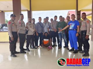 Kapolres Boven Digoel Apresiasi Masyarakat Setelah Bekerjasama Memberi Informasi Keberadaan Napi Yang Kabur
